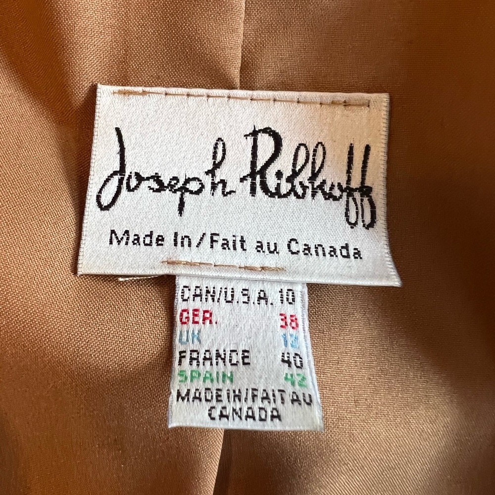 Joseph Ribkoff Python Jacket Zippered Front & Cuf… - image 3